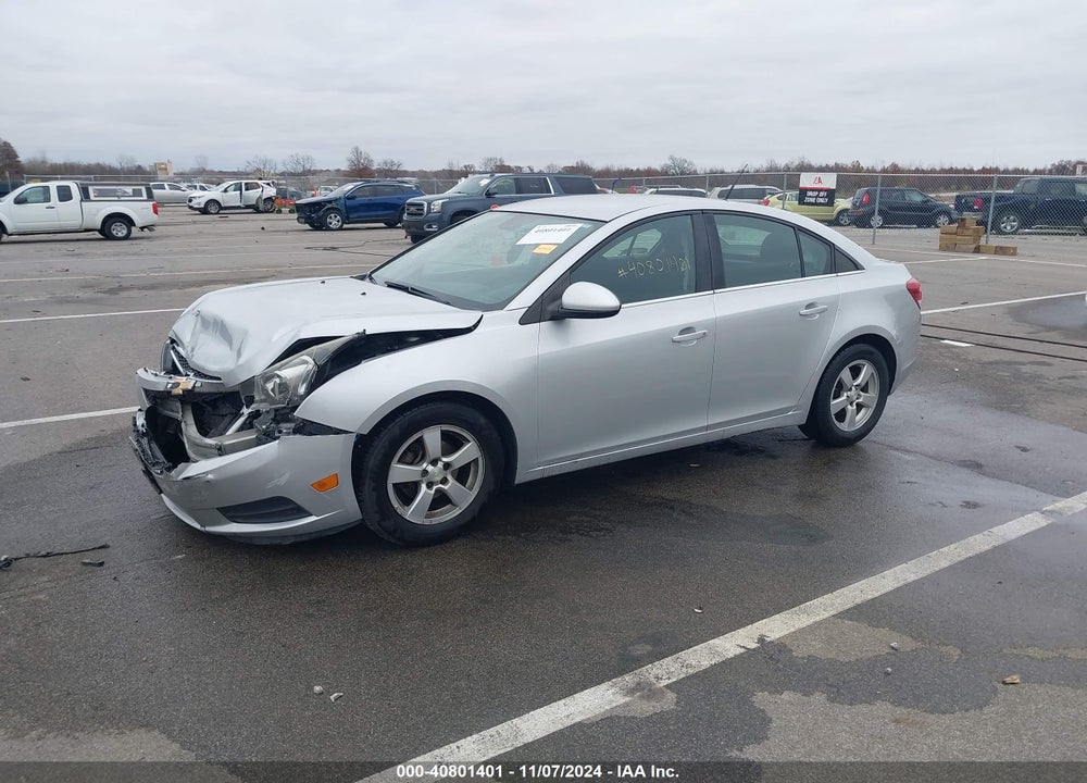 2014 CHEVROLET CRUZE 1LT AUTO VIN: 1G1PC5SB9E7434975