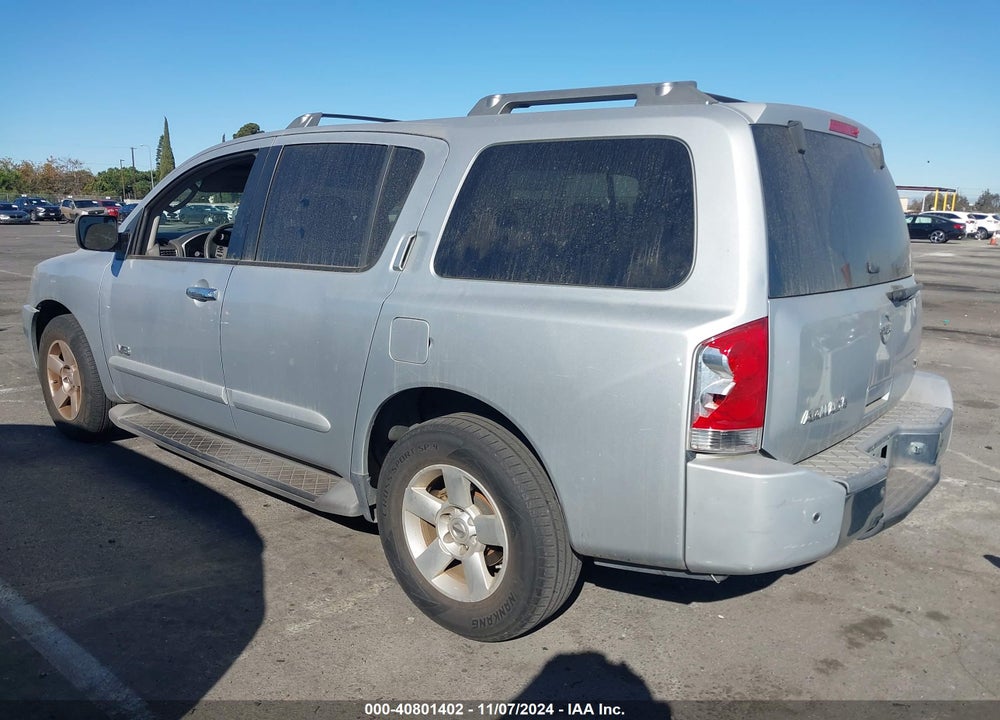 2007 NISSAN ARMADA SE VIN: 5N1AA08A07N704691