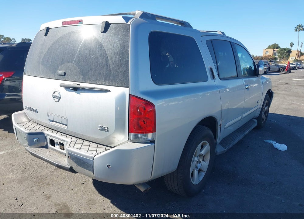 2007 NISSAN ARMADA SE VIN: 5N1AA08A07N704691