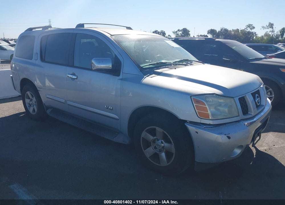 2007 NISSAN ARMADA SE VIN: 5N1AA08A07N704691