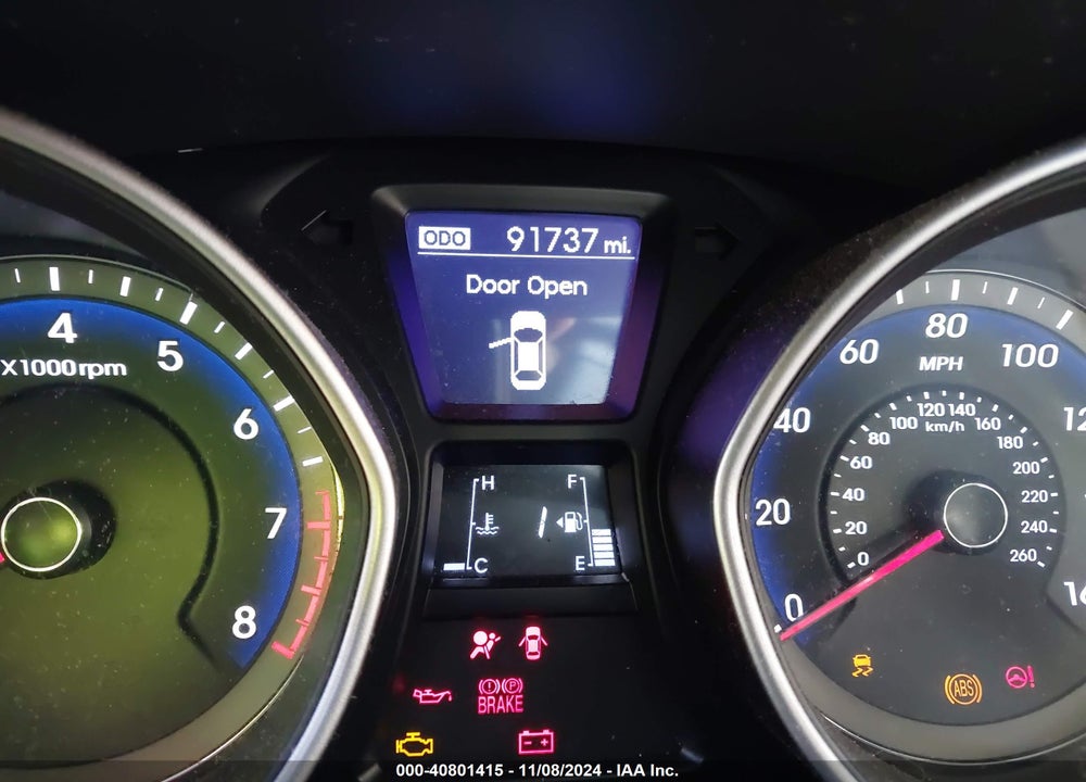 2013 HYUNDAI ELANTRA GT VIN: KMHD35LEXDU026466