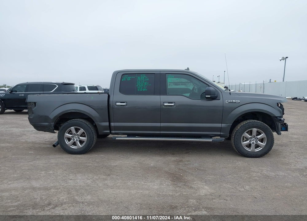 2018 FORD F-150 XLT VIN: 1FTEW1CP1JKD97985