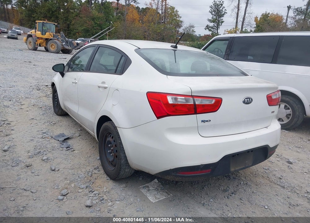 2014 KIA RIO LX VIN: KNADM4A33E6372665