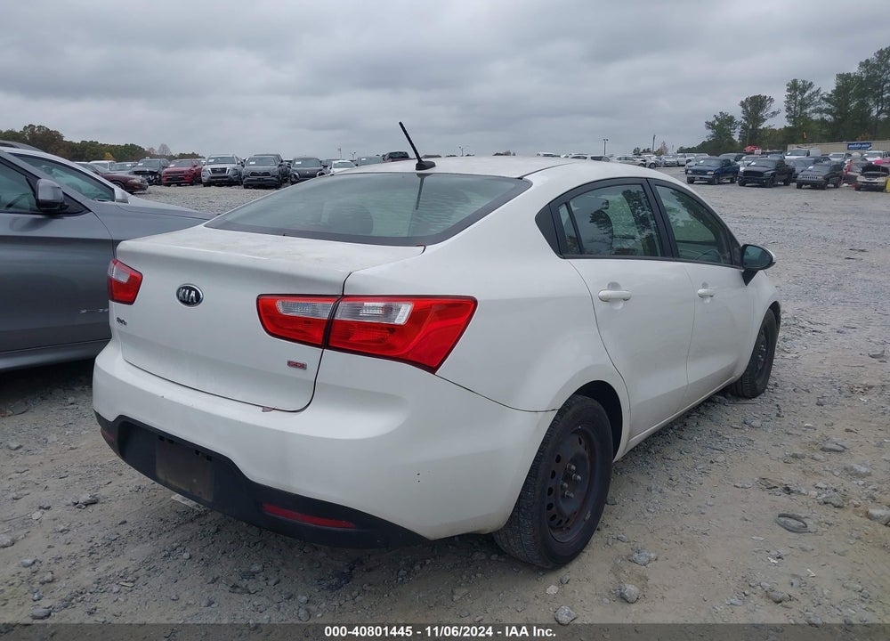 2014 KIA RIO LX VIN: KNADM4A33E6372665
