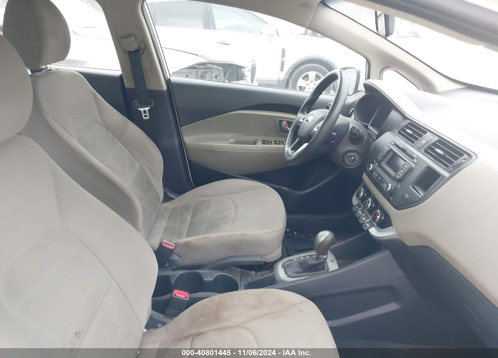 2014 KIA RIO LX VIN: KNADM4A33E6372665