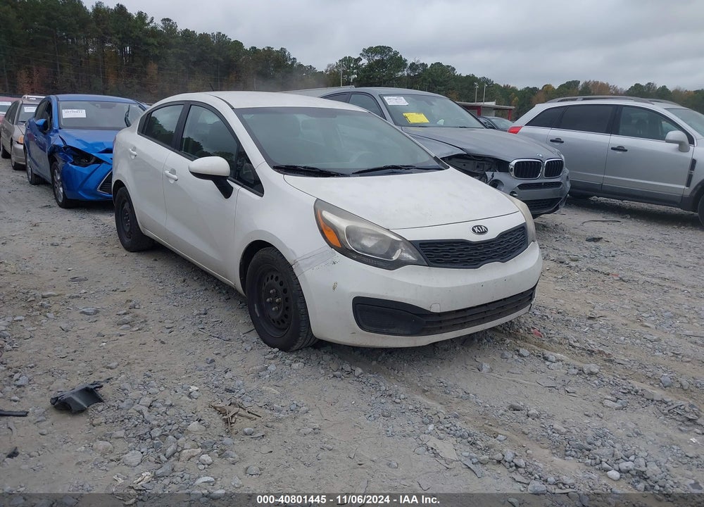 2014 KIA RIO LX VIN: KNADM4A33E6372665