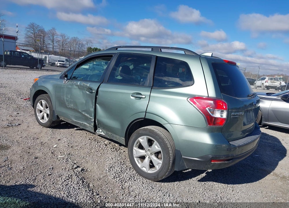 2016 SUBARU FORESTER 2.5I PREMIUM VIN: JF2SJADCXGH450218