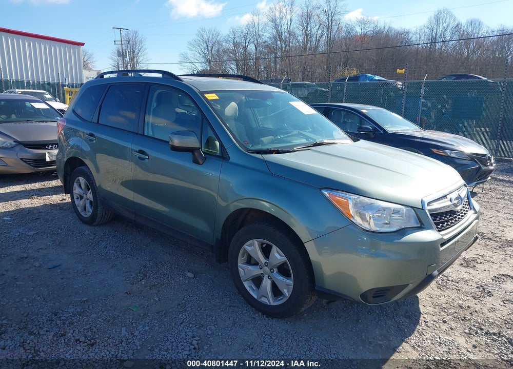 2016 SUBARU FORESTER 2.5I PREMIUM VIN: JF2SJADCXGH450218