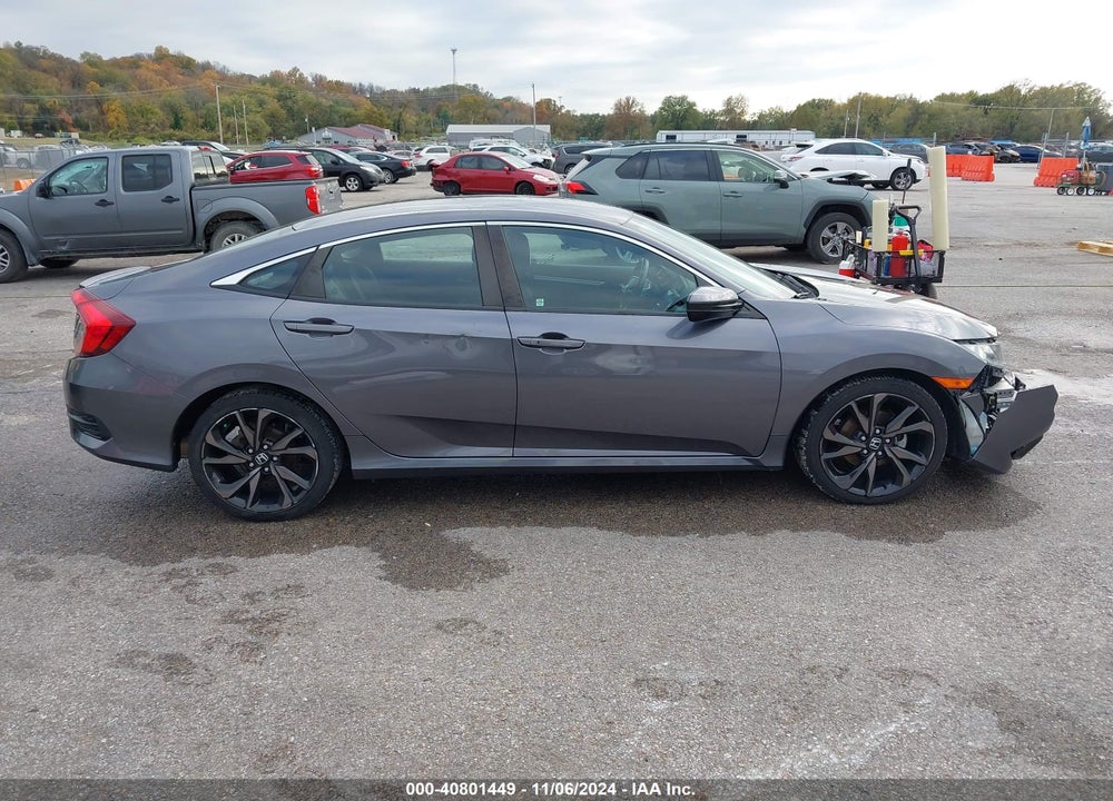 2019 HONDA CIVIC SPORT VIN: 19XFC2F81KE002750