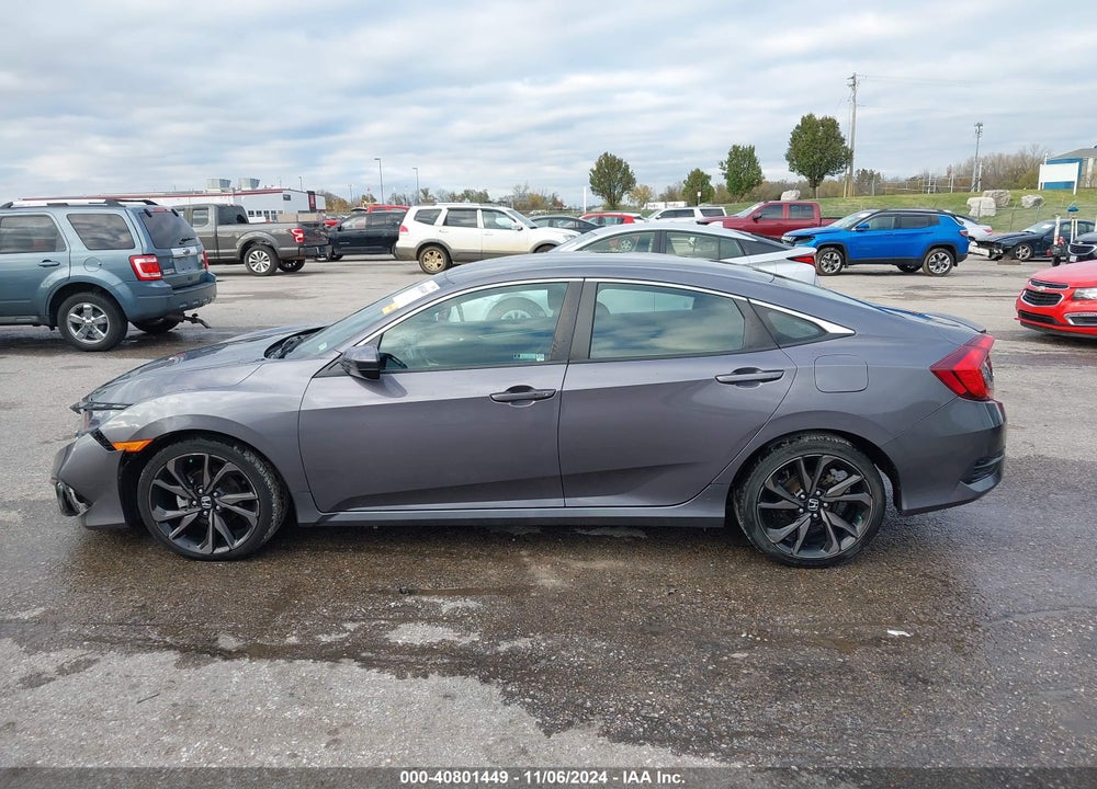 2019 HONDA CIVIC SPORT VIN: 19XFC2F81KE002750