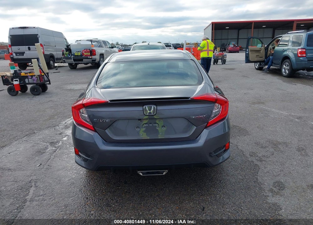 2019 HONDA CIVIC SPORT VIN: 19XFC2F81KE002750