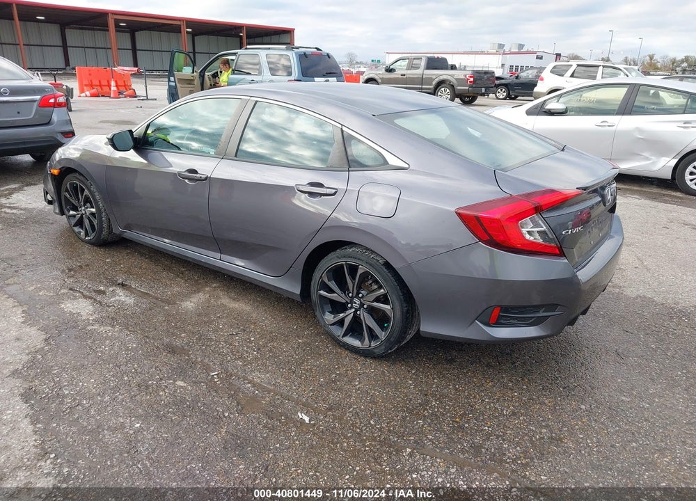 2019 HONDA CIVIC SPORT VIN: 19XFC2F81KE002750