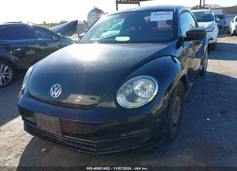 2012 VOLKSWAGEN BEETLE ENTRY VIN: 3VWFP7AT0CM638111