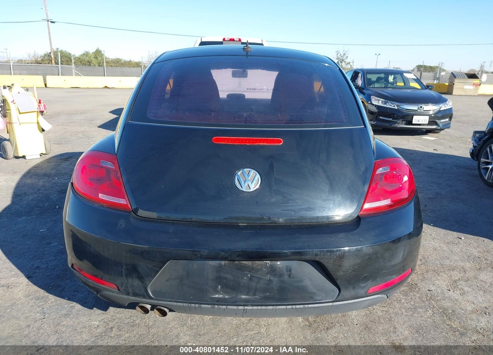 2012 VOLKSWAGEN BEETLE ENTRY VIN: 3VWFP7AT0CM638111