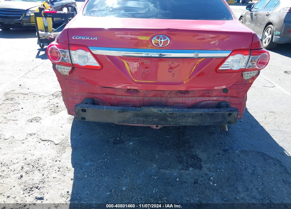 2011 TOYOTA COROLLA LE VIN: 2T1BU4EE0BC587673