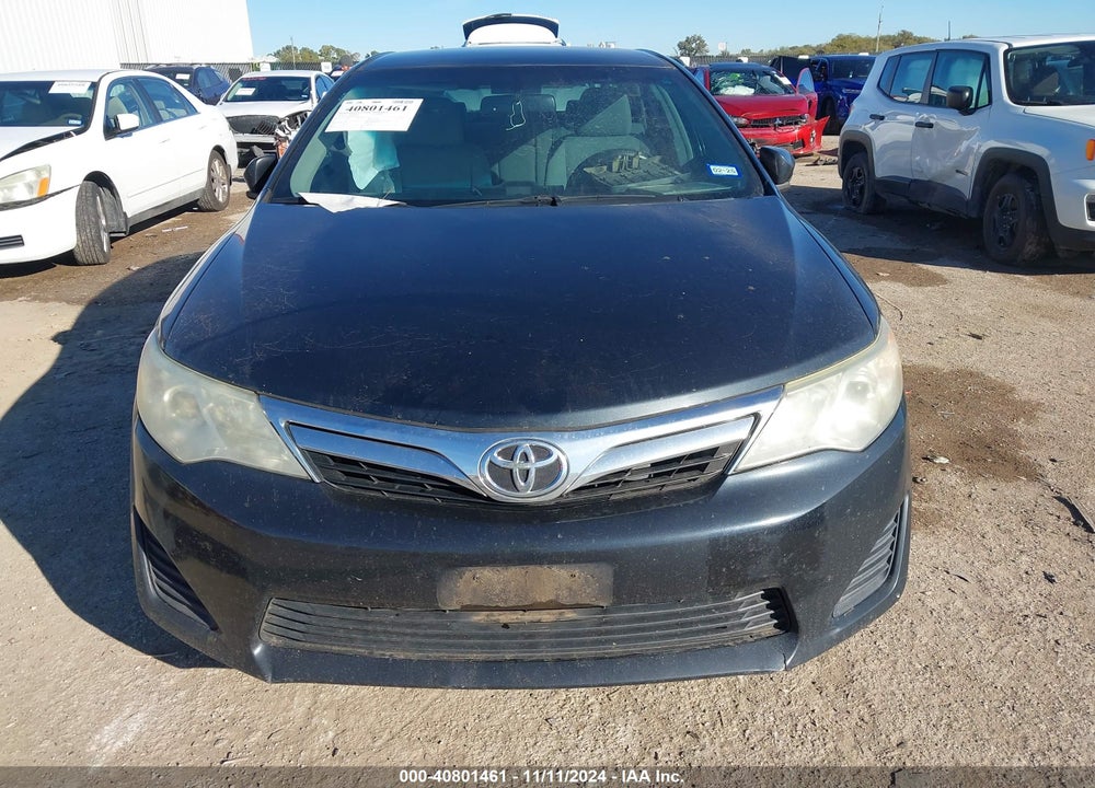 2012 TOYOTA CAMRY LE VIN: 4T1BF1FKXCU051956
