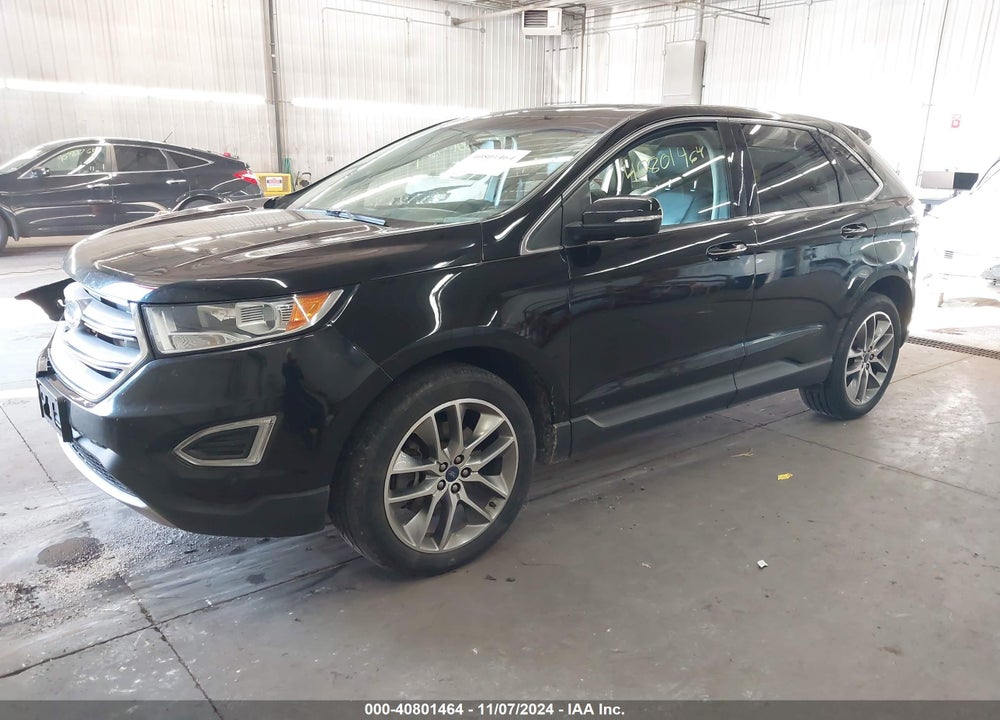 2016 FORD EDGE TITANIUM VIN: 2FMPK4K94GBB15913