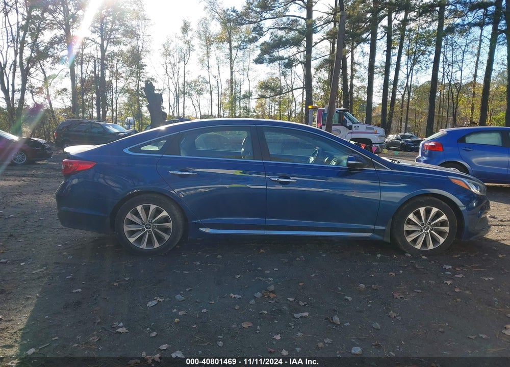 2017 HYUNDAI SONATA SPORT VIN: 5NPE34AF4HH585378