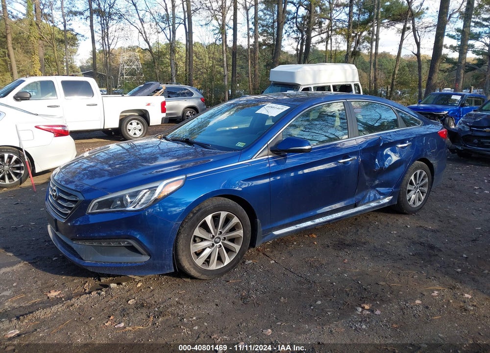 2017 HYUNDAI SONATA SPORT VIN: 5NPE34AF4HH585378