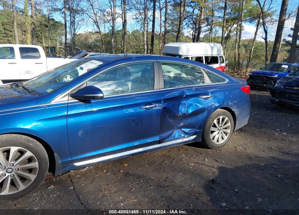 2017 HYUNDAI SONATA SPORT VIN: 5NPE34AF4HH585378