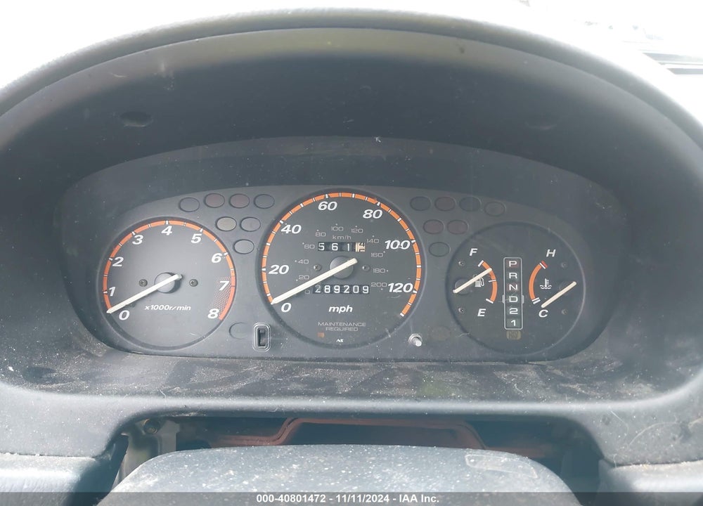 2001 HONDA CR-V SPECIAL EDITION VIN: JHLRD18711S007776