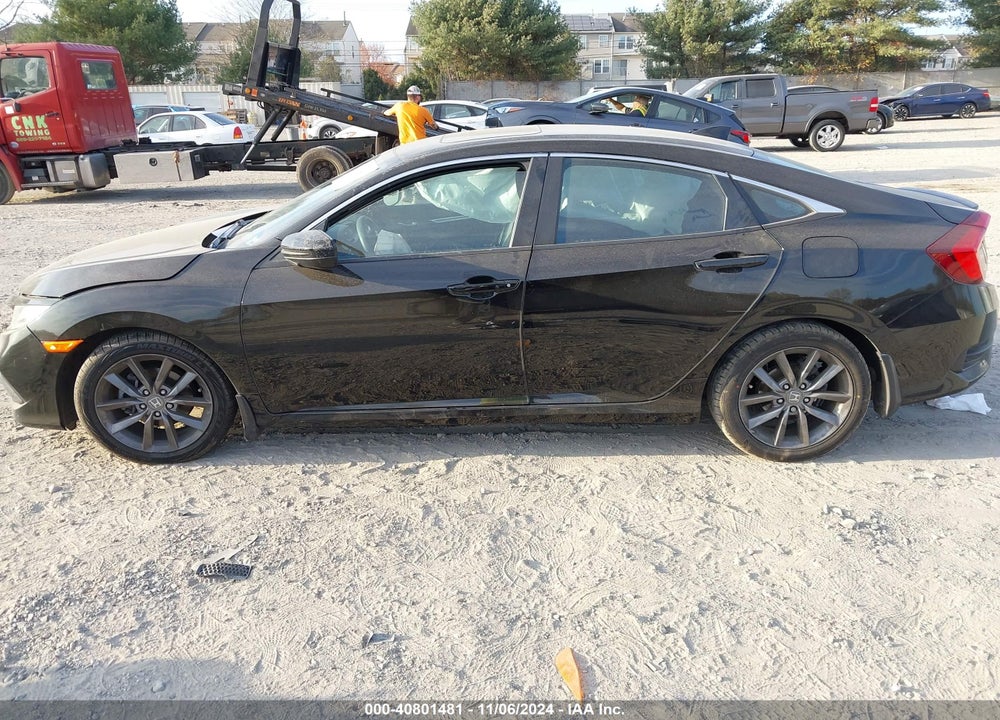 2020 HONDA CIVIC EX VIN: 2HGFC1F36LH680853