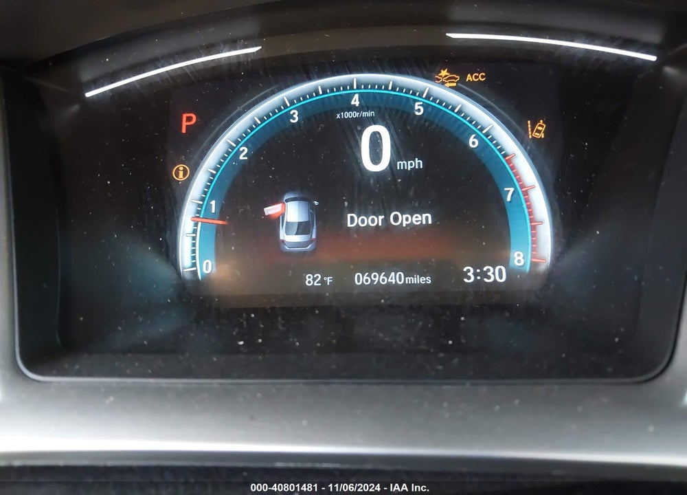 2020 HONDA CIVIC EX VIN: 2HGFC1F36LH680853