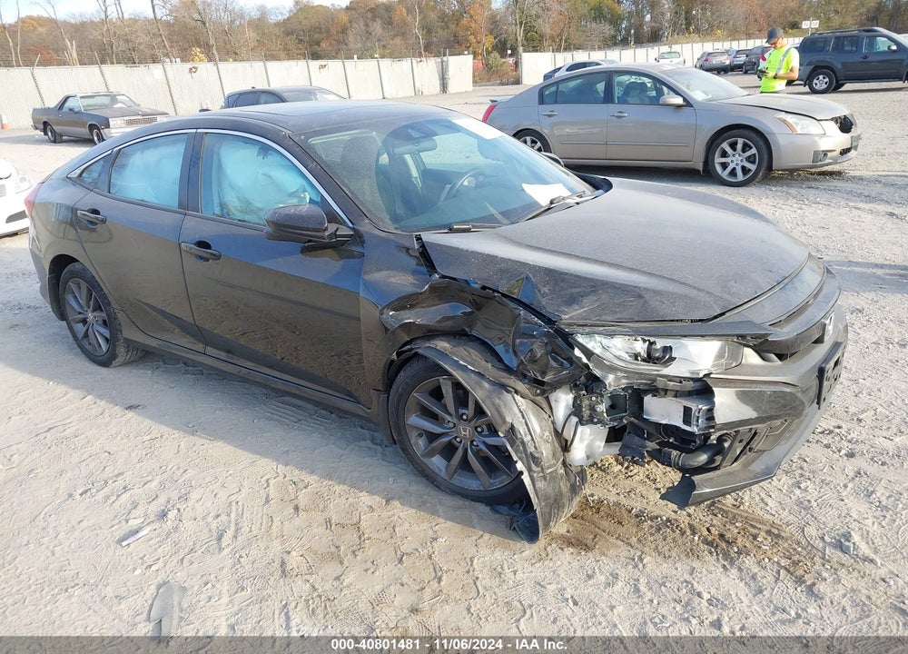 2020 HONDA CIVIC EX VIN: 2HGFC1F36LH680853