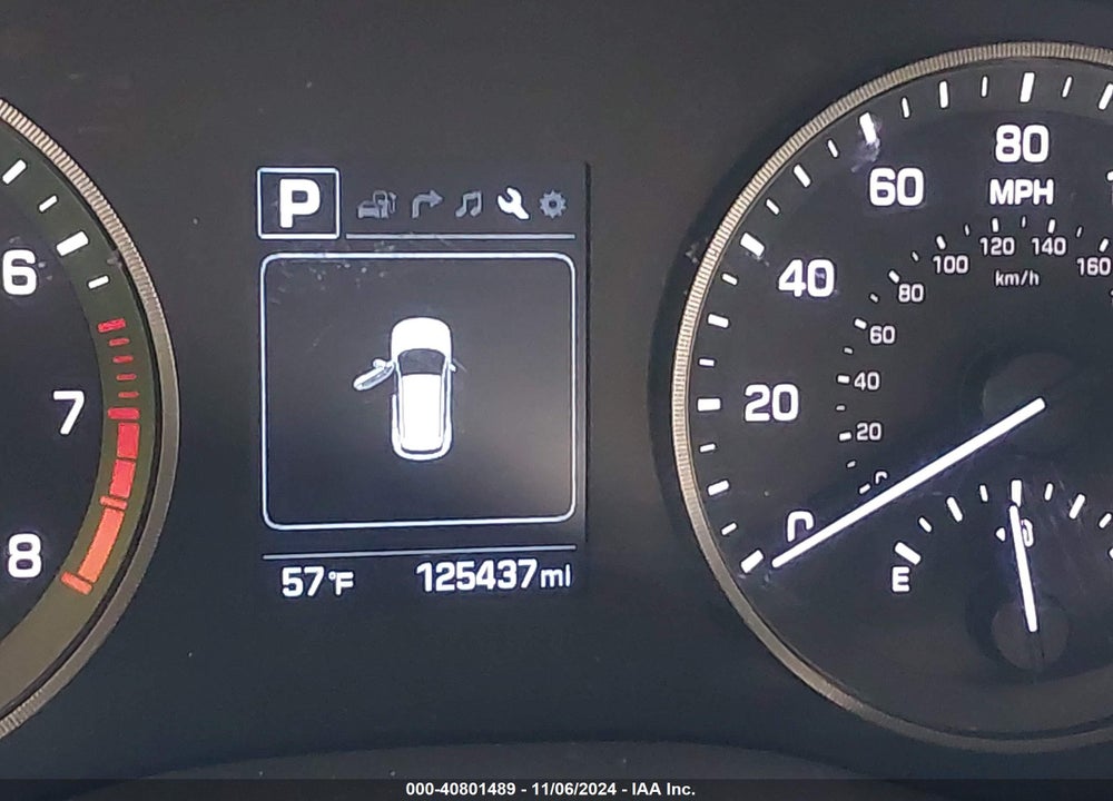 2016 HYUNDAI TUCSON SE VIN: KM8J23A45GU055110