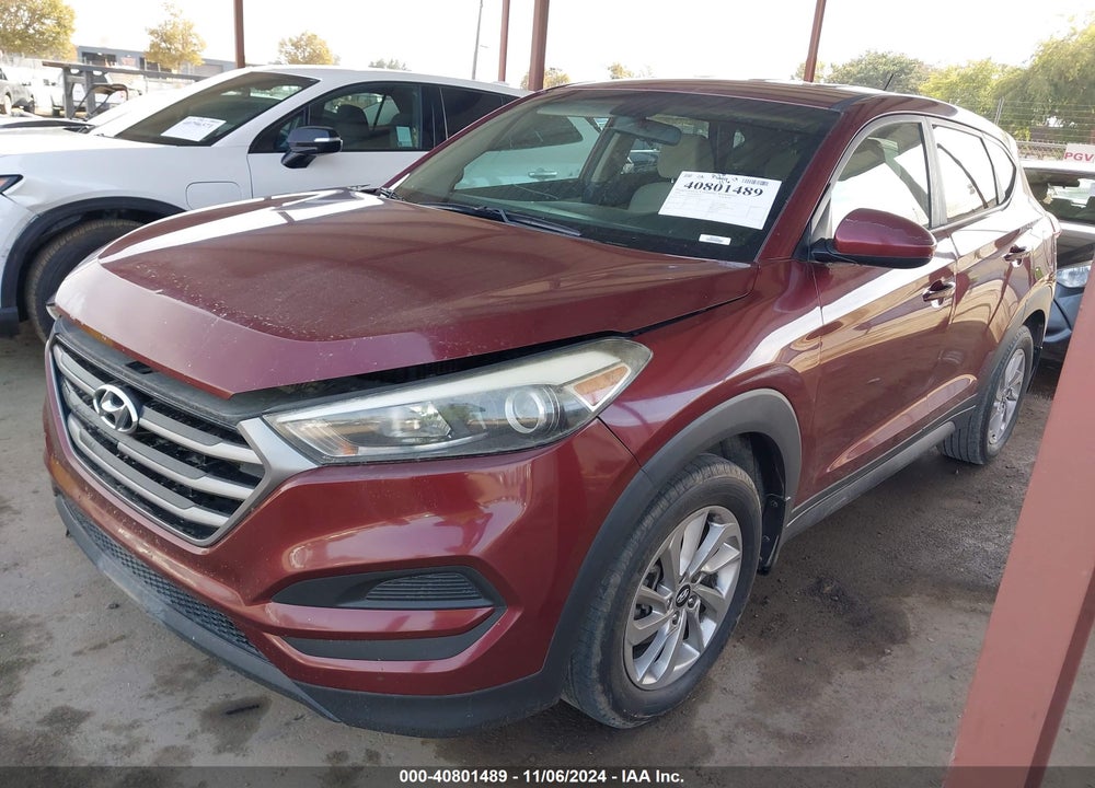 2016 HYUNDAI TUCSON SE VIN: KM8J23A45GU055110