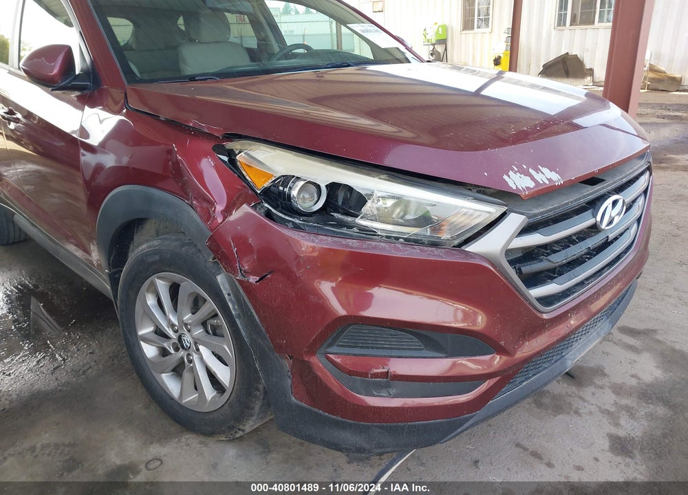 2016 HYUNDAI TUCSON SE VIN: KM8J23A45GU055110
