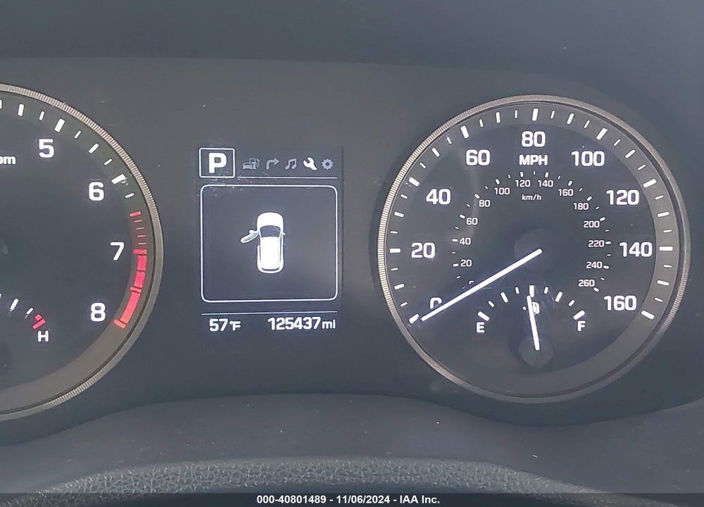 2016 HYUNDAI TUCSON SE VIN: KM8J23A45GU055110