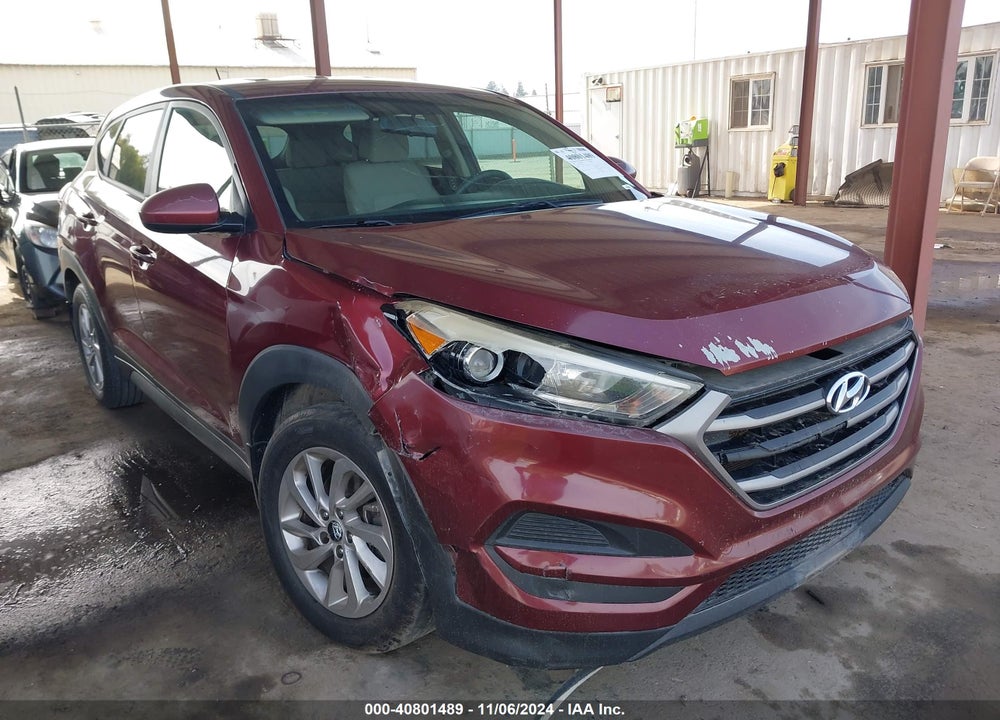 2016 HYUNDAI TUCSON SE VIN: KM8J23A45GU055110