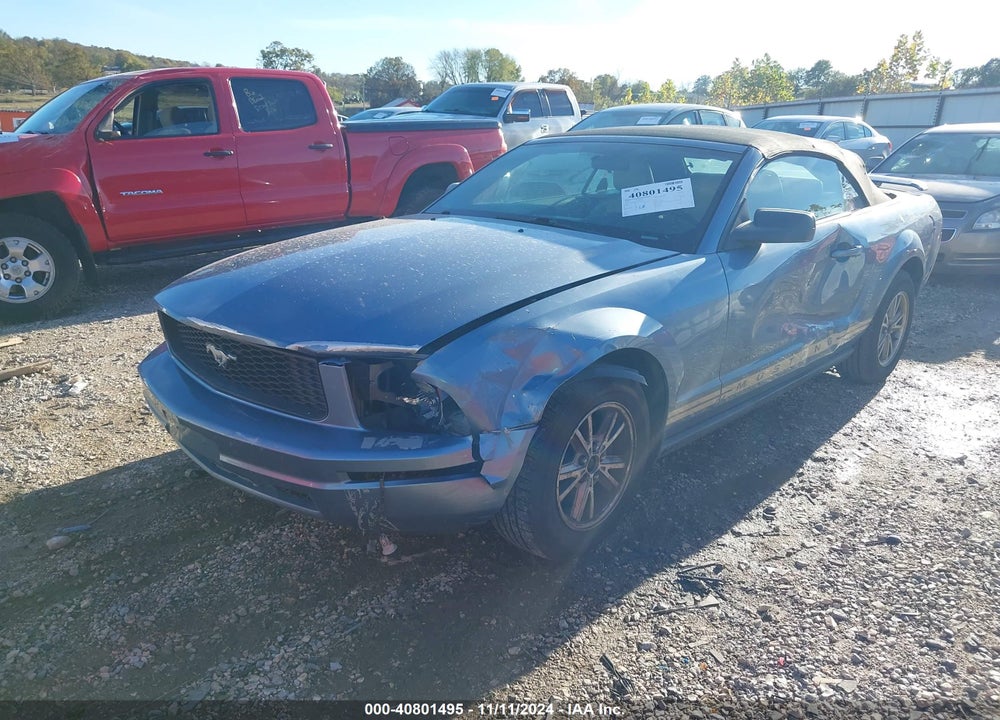 2005 FORD MUSTANG VIN: 1ZVFT84N355253536