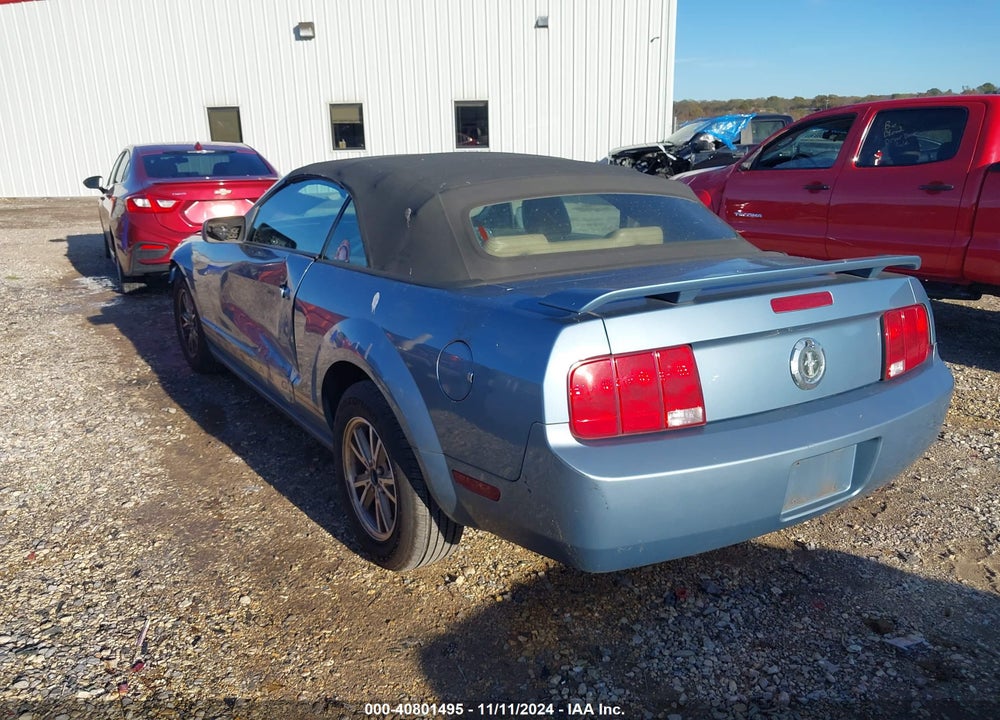 2005 FORD MUSTANG VIN: 1ZVFT84N355253536
