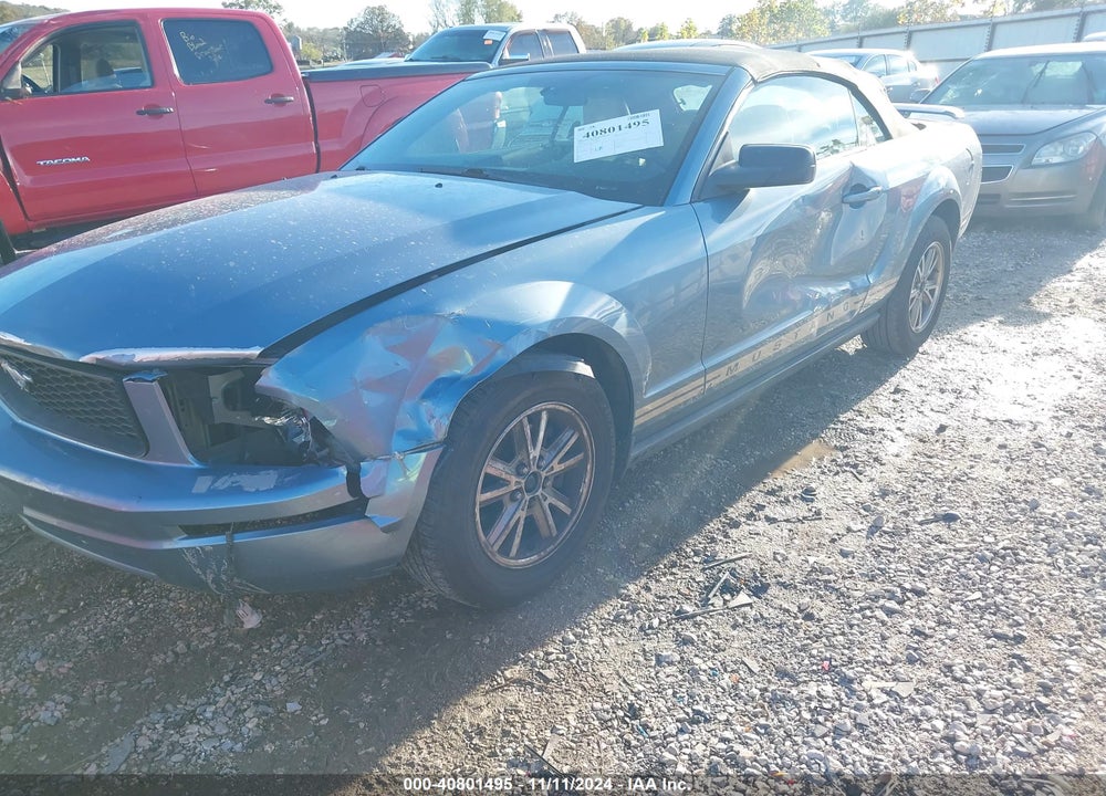 2005 FORD MUSTANG VIN: 1ZVFT84N355253536