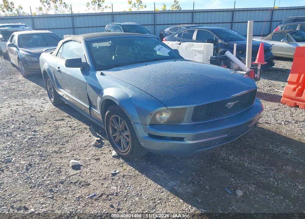 2005 FORD MUSTANG VIN: 1ZVFT84N355253536