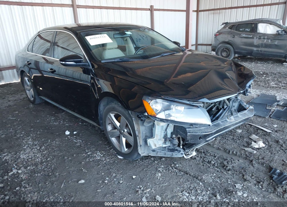 2012 VOLKSWAGEN PASSAT 2.5L SE VIN: 1VWBH7A36CC049657