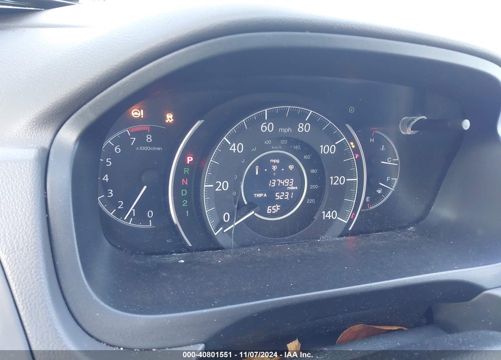 2013 HONDA CR-V VIN: 5J6RM3H51DL005333