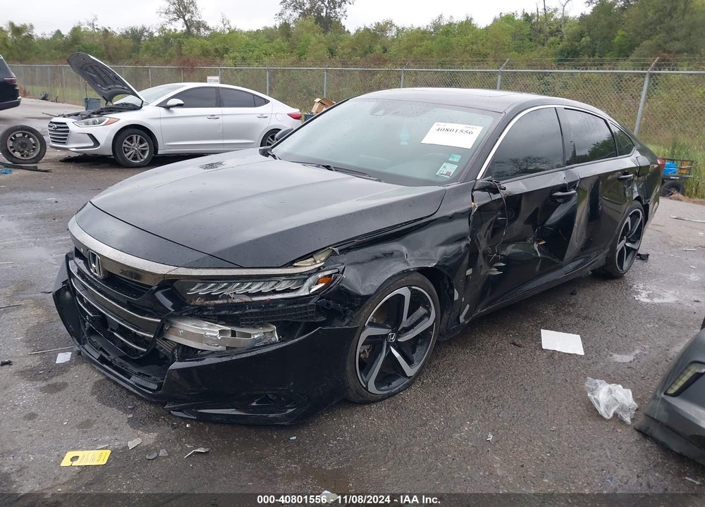2022 HONDA ACCORD SPORT 2.0T VIN: 1HGCV2F34NA001537