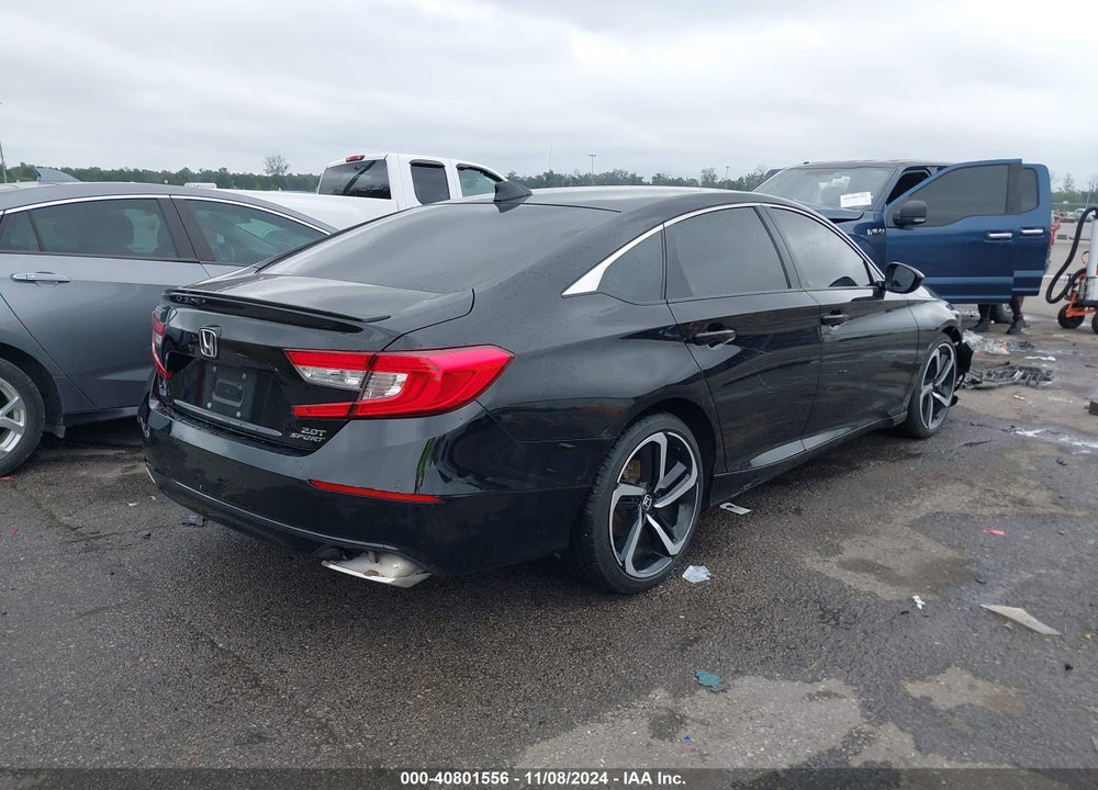 2022 HONDA ACCORD SPORT 2.0T VIN: 1HGCV2F34NA001537