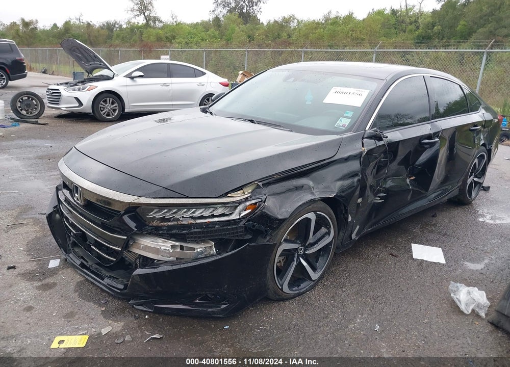 2022 HONDA ACCORD SPORT 2.0T VIN: 1HGCV2F34NA001537