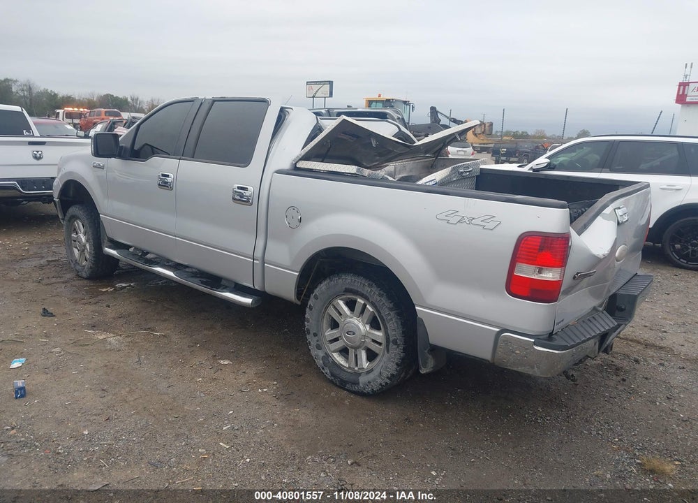 2007 FORD F150 VIN: 1FTPW14VX7KC88956