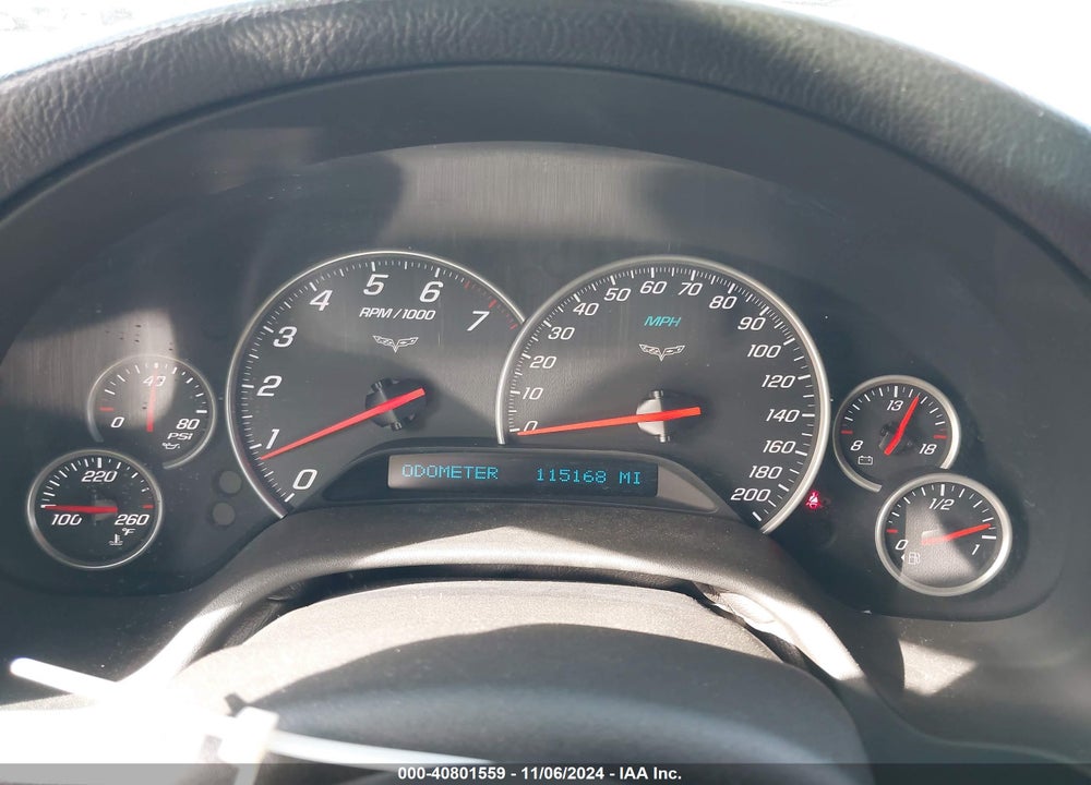 2005 CHEVROLET CORVETTE VIN: 1G1YY24U355125050