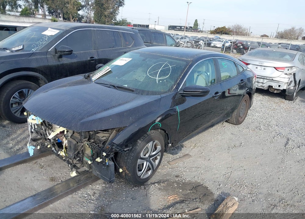 2017 HONDA CIVIC VIN: 2HGFC2F5XHH547186