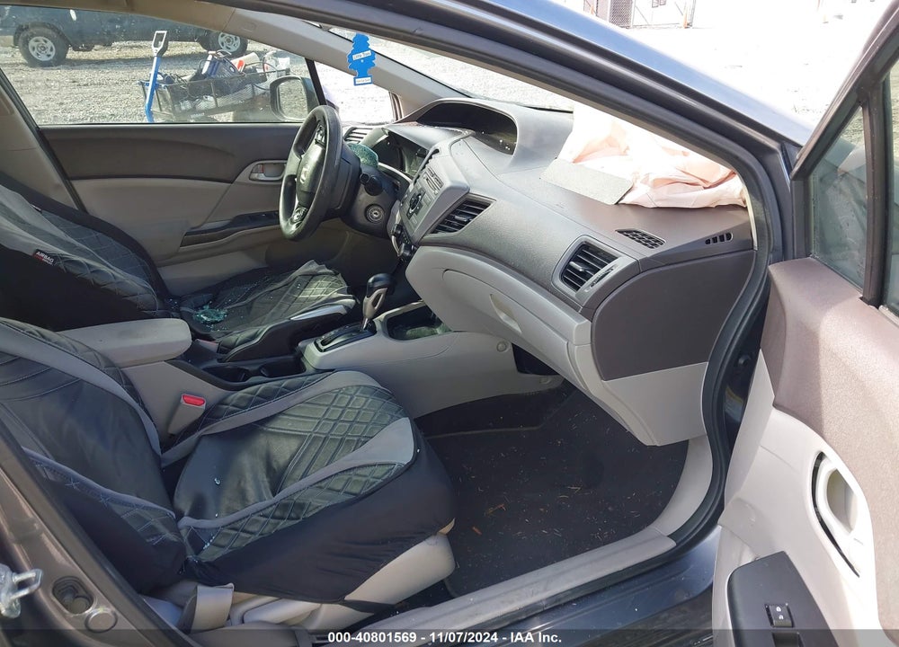2012 HONDA CIVIC LX VIN: 19XFB2F5XCE036633