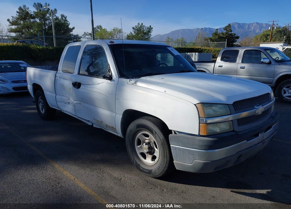 2004 CHEVROLET SILVERADO 1500 WORK TRUCK VIN: 2GCEC19V241264140
