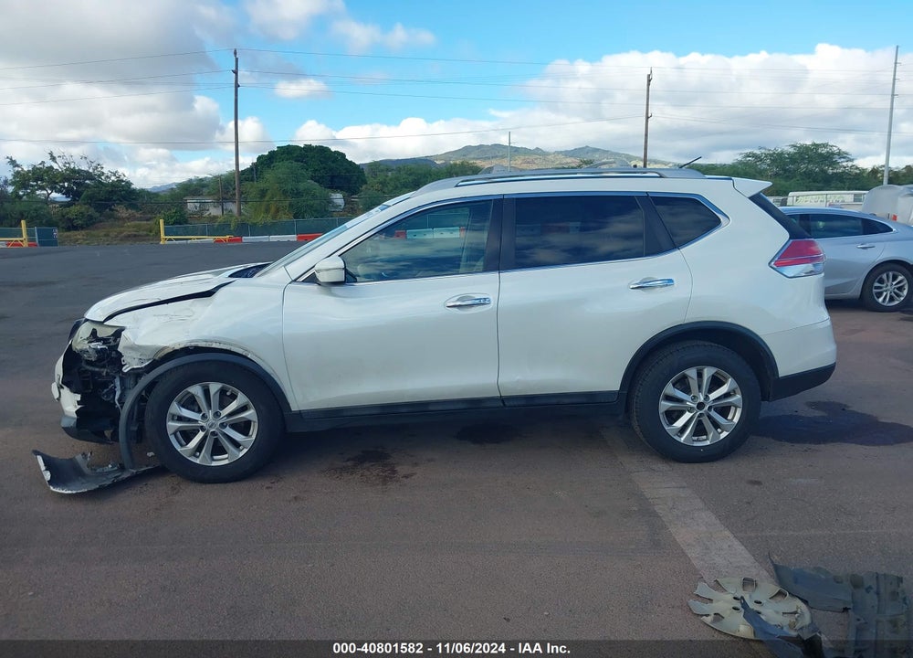 2015 NISSAN ROGUE SV VIN: 5N1AT2MT8FC900451