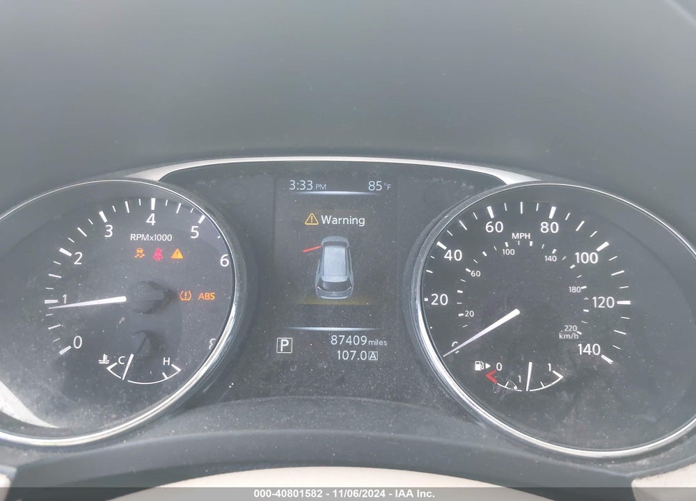2015 NISSAN ROGUE SV VIN: 5N1AT2MT8FC900451