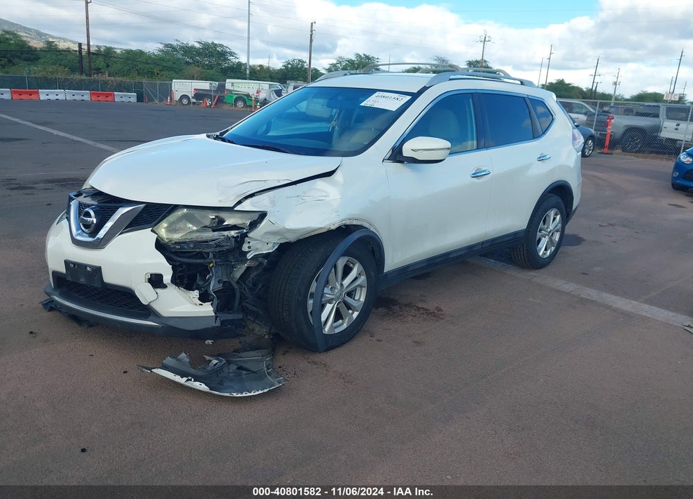 2015 NISSAN ROGUE SV VIN: 5N1AT2MT8FC900451